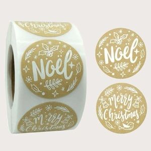 NWOT Christmas sticker roll